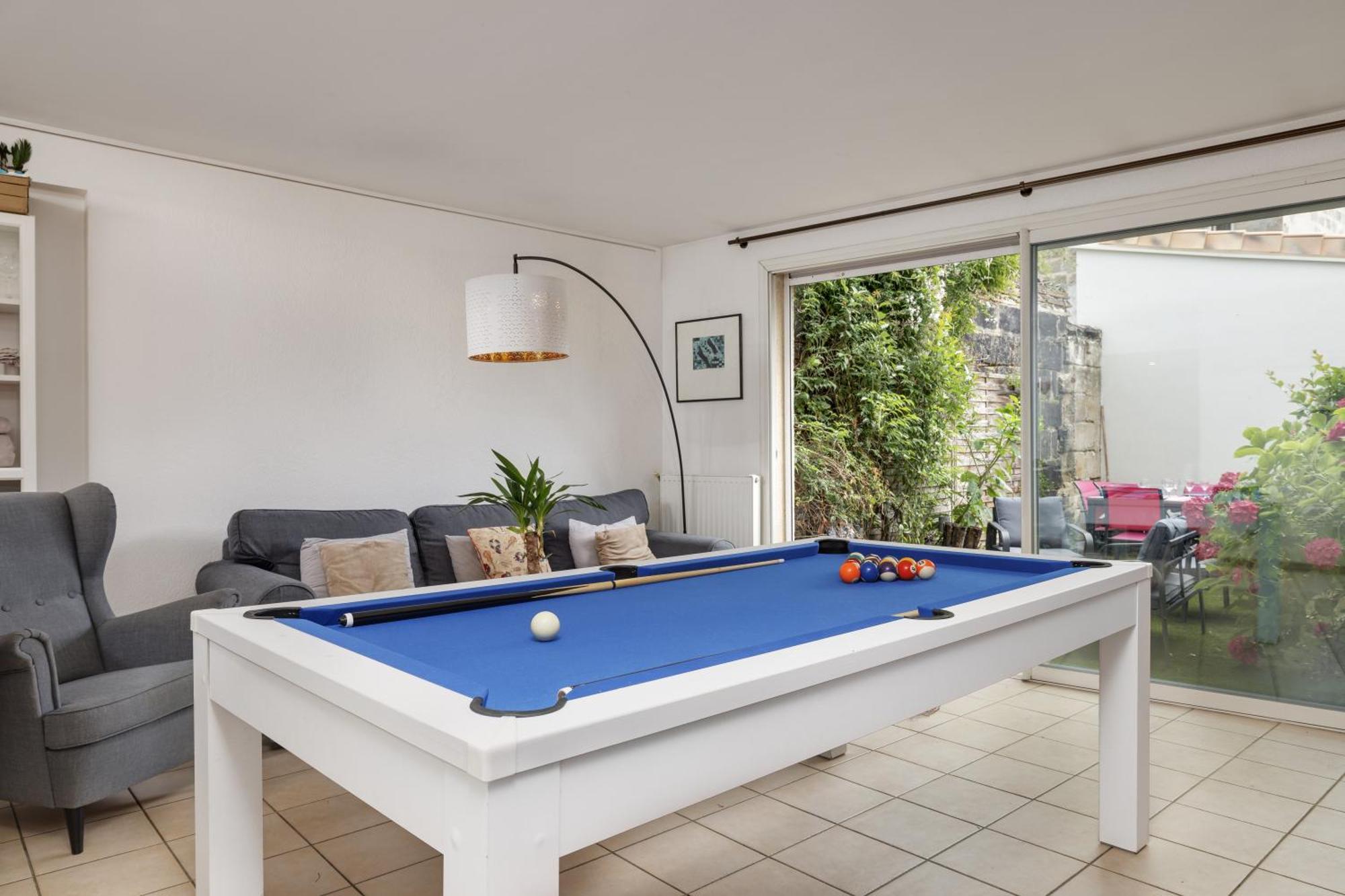 A Bordeaux, Climatisee Avec Billard Сasa de vacaciones Le Bouscat